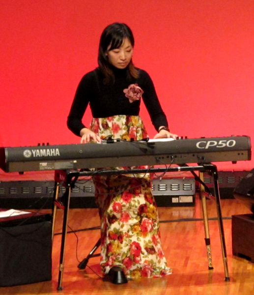 キーボード増谷紗絵香🎵華やか!