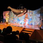 大きなクジラが会場に!