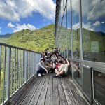 かずら橋　こわーい